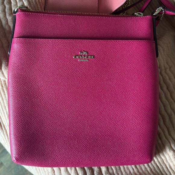 Coach Vibrant Pink Crossbody Bag - Picture 1 of 5